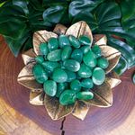 Pacote de 250g Quartzo Verde Rolado