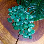 Pacote de 250g Quartzo Verde Rolado