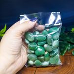 Pacote de 250g Quartzo Verde Rolado