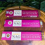 Incenso Golden Nag Meditation 