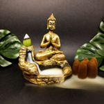 Incensário Cascata Buda Hindu Mini Orando