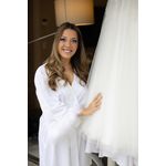 Kimono Longo com Plumas | Crie o seu