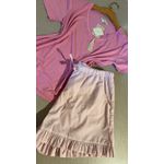 Basic curto | Listrado & Rosa