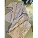 Calça e Blusa Curta | Xadrez Rosa