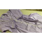  Chemise Babado | Lavanda & Off White