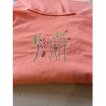 Chemise Mangas 3x4 Linho Rosa