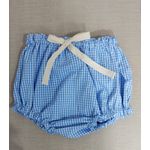 Tapa Fraldas Vichy Azul
