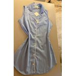 Chemise Cavada Azul Bebê