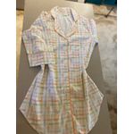 Chemise Manga 3x4 Xadrez Florescer