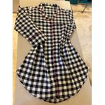 Chemise Manga 3x4 Xadrez P&;B e Debrum Pink