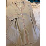 Chemise Manga 3x4 Bege Clarinho