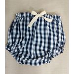 Tapa Fraldas Xadrez Azul e Preto