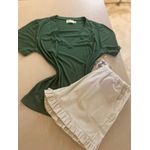 Conjunto Curto Básico Babadinho Verde