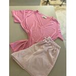 Conjunto Curto Básico Rosa Claro