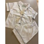 Conjunto Curto Tradicional Masculino Branco