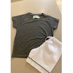Conjunto Curto Básico Masculino Cinza
