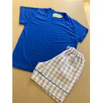 Conjunto Curto Básico Masculino Azul