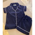 Conjunto Curto Tradicional Masculino Azul Marinho