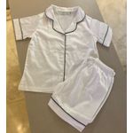 Conjunto Curto Tradicional Masculino Branco