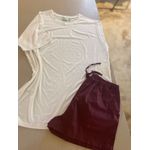 Conjunto Curto Básico Masculino Short Vinho