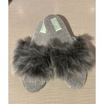 Pantufa Fluffy | Cinza