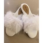 Pantufa Fluffy | Branca