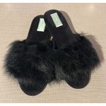 Pantufa Fluffy | Preta