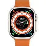 Smartwatch w68 Ultra Max 45mm Série 8 Nfc prova D´agua