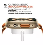 Smartwatch w68 Ultra Max 45mm Série 8 Nfc prova D´agua
