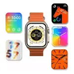 Smartwatch w68 Ultra Max 45mm Série 8 Nfc prova D´agua