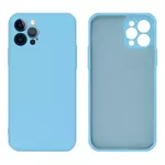 Capa Capinha com Proteção Câmera Silicone Veludo iPhone 12 Pro