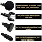 Massageador Elétrico Profissional Muscular Pistola Massagem