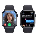 Apple Watch Series 9 Gps Caixa Meia-noite De Alumínio 41 Mm Pulseira Esportiva