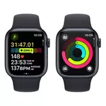 Apple Watch Series 9 Gps Caixa Meia-noite De Alumínio 41 Mm Pulseira Esportiva