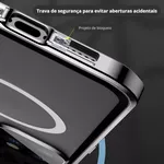 Case Luxo 360º Alumínio Para iPhone XR/15 Pro Max