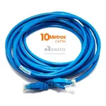 Cabo De Rede 10m Ethernet Lan Rj45 Cat5e C/ 10 Metros