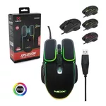 Mouse Gamer 7d Iluminação Rgb Para Jogos 8000dpi Mox