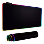 Mouse Pad Gamer Com Led Emborrachado Grande 300mm X 800mm