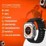 S9 Ultra - Série 9 Ultra Custo-benefício 49mm + Pulseira de Silicone de Brinde
