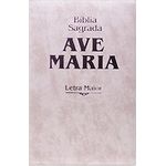 BIBLIA AVE MARIA LETRA MAIOR - ZÍPER ROSA