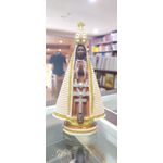 IMAGEM APARECIDA 20 CM PÉROLA BRANCA