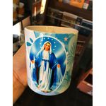 CANECA NOSSA SENHORA DAS GRAÇAS colorida EM CERÂMICA