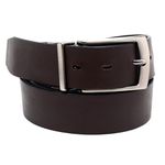 Cinto Masculino Dupla Face Preto Com Café
