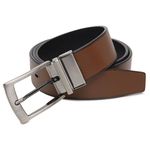 Cinto Masculino Dupla Face Preto Com Damasco 