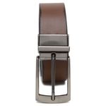 Cinto Masculino Dupla Face Preto Com Damasco 