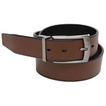 Cinto Masculino Dupla Face Preto Com Damasco 