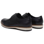 Sapato Casual Masculino em Couro Preto Ravi