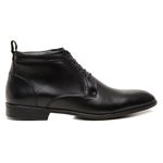 Bota Masculina de Couro Preto Gael