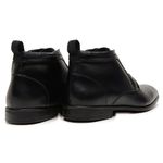 Bota Masculina de Couro Preto Gael