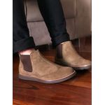 Bota Chelsea Masculina Camurça Rato Berlutini